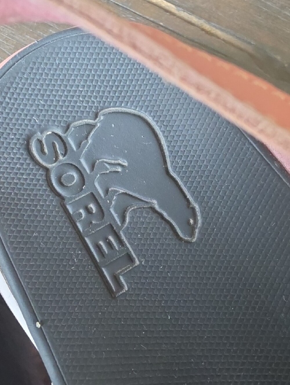 (9.5) Sorel Pink and Black Adjustable Sport Sandals Comfy Summer Vacation Walk - Picture 3 of 9